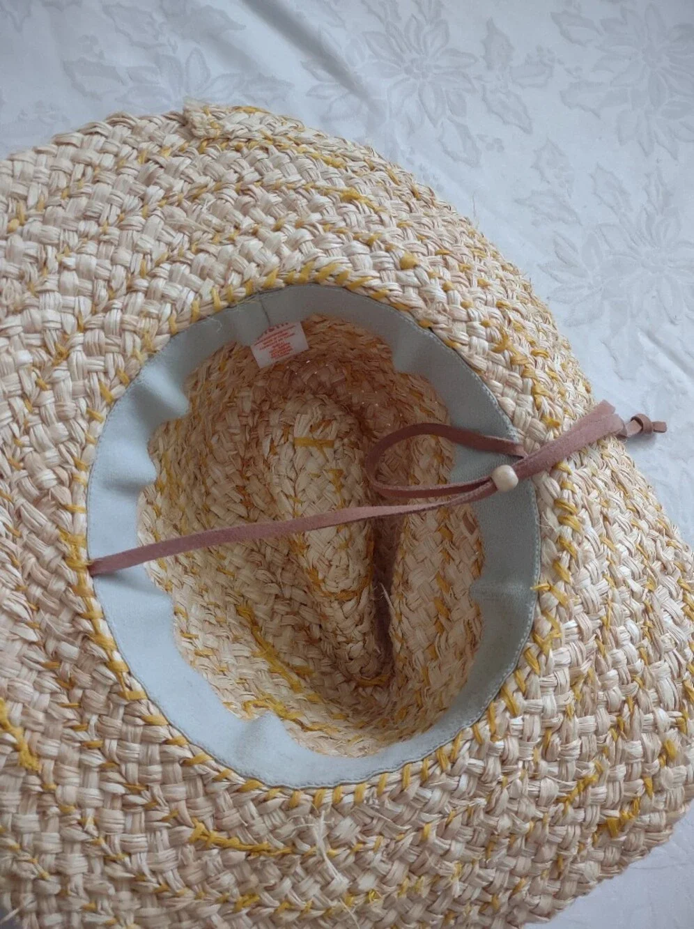 Pistil Braided Raffia Handmade Sun Hat Natural Color